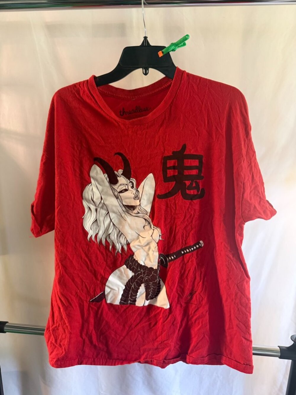 Threadless Demon Graphic Tee XL Unisex
